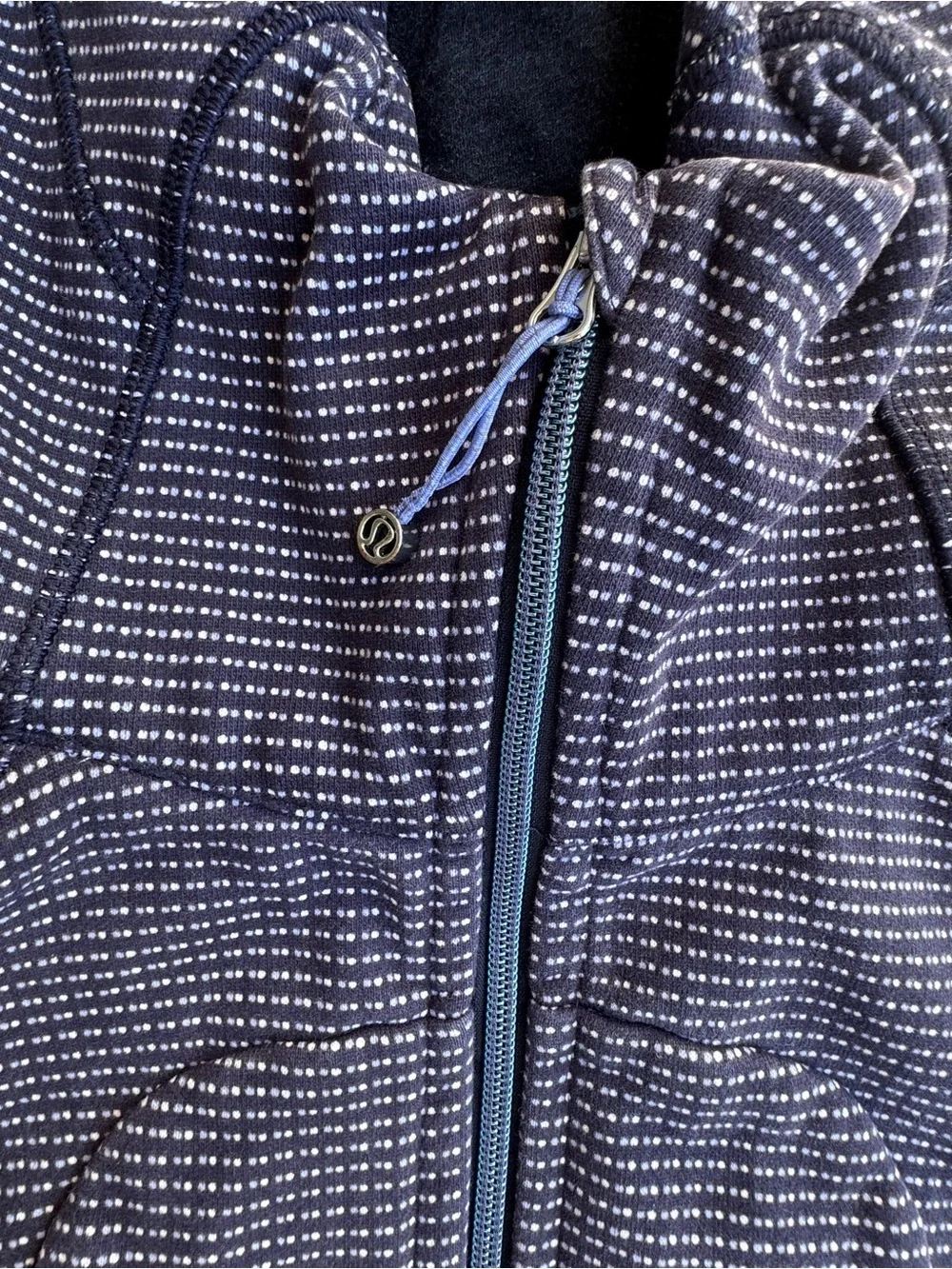 Lululemon Scuba Hoodie III Double Dot Naval Blue Lullaby / Naval Blue